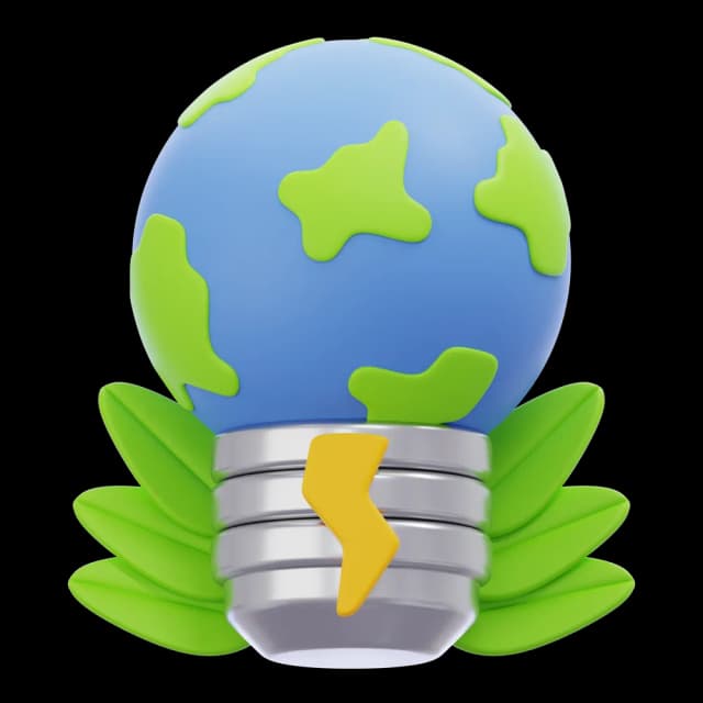 Earth energy illustration