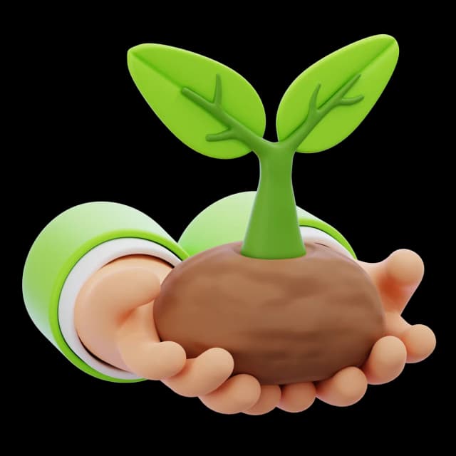 Save plant illustration