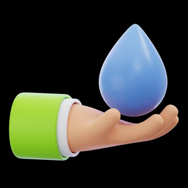 Save water illustration